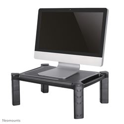 Neomounts by Newstar Laptop or Monitor Stand/Riser, Height Adjustable - Black